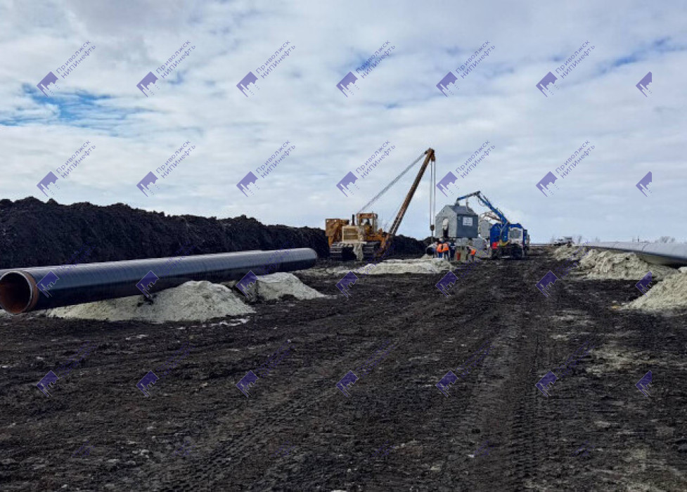 Газопровод высокого давления ПАО ЛебГОК